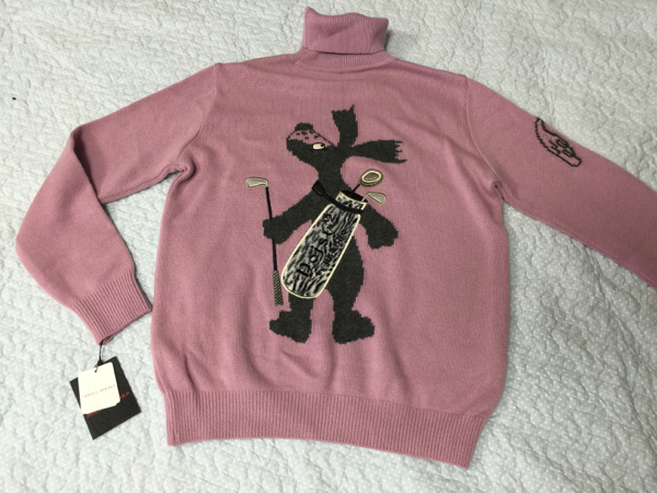 34)美品MIEKO UESAKOミエコウエサコ４２カシミア100　セーター