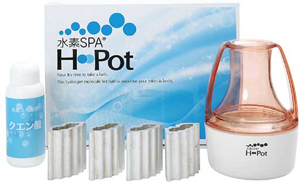 水素SPA 水素スパ 公式通販 お風呂用 H 水素水生成器 ポット) Pot(