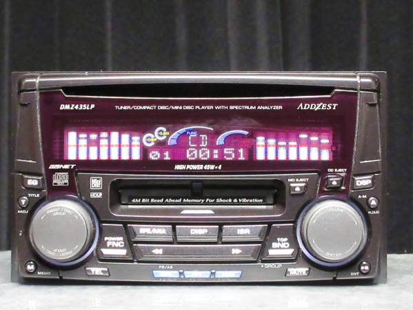 カーオーディオ アゼスト DMZ435LP CD-R/MDLP対応 管56f131s DMZ435LP