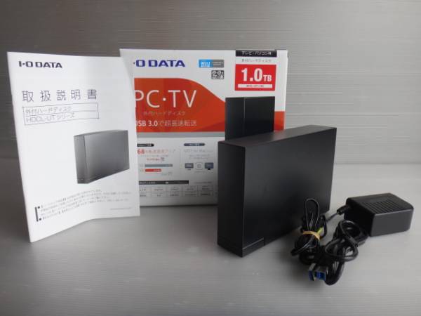 アイ・オー データ◆TV対応【USB3.0超高速ハードディスク】1TB
