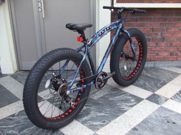 fatbakeファットバイク ビーチクルーザー マッドスキッパー blu BMX