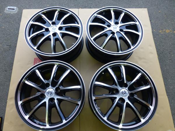 特価 中古アルミ Lehrmeister BARK MASI 16x6.5J+50 4H100 4本