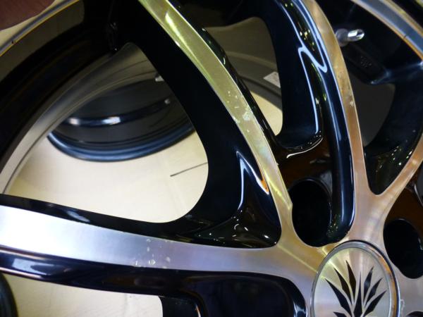 特価 中古アルミ Lehrmeister BARK MASI 16x6.5J+50 4H100 4本