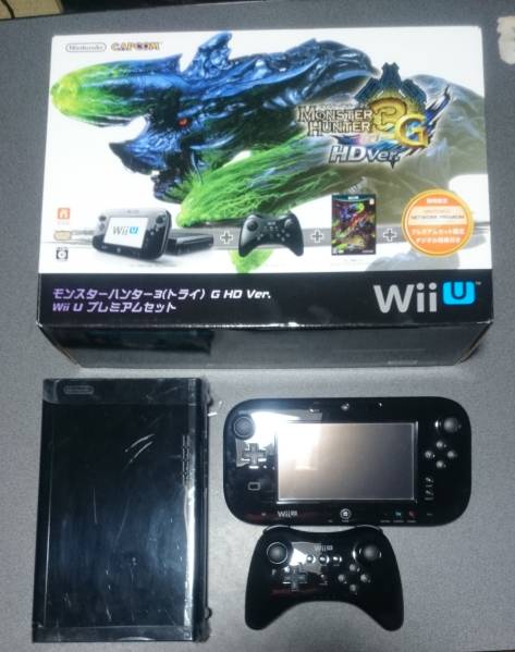 【WiiU本体】モンスターハンター3プレミアムセット　32GB