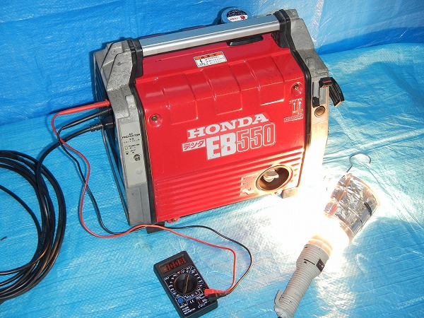 整備品◇HONDA EB550 ポータブル発電機(60Hz)/4スト◇中古
