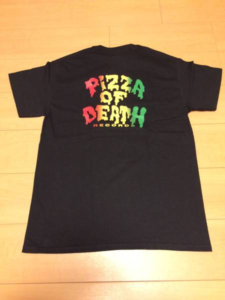 WANIMA OF PIZZA Tシャツ - DEATH 黒 メルカリ ワニマ DEATHロゴ 半袖T