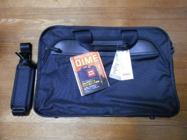 レア！　ユニクロ×DIME　コラボ　オーバーナイトバッグ　未使用