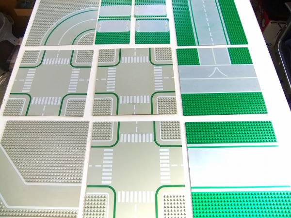 レゴ　道路プレート　いろいろ　１２枚セット