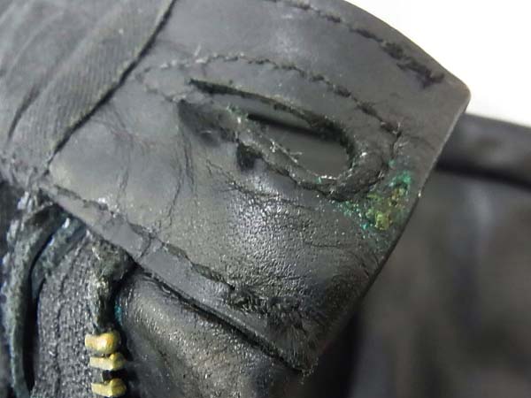 VANSON/バンソン レザーパンツ USA製 ZIPフライ ブラック/28 は