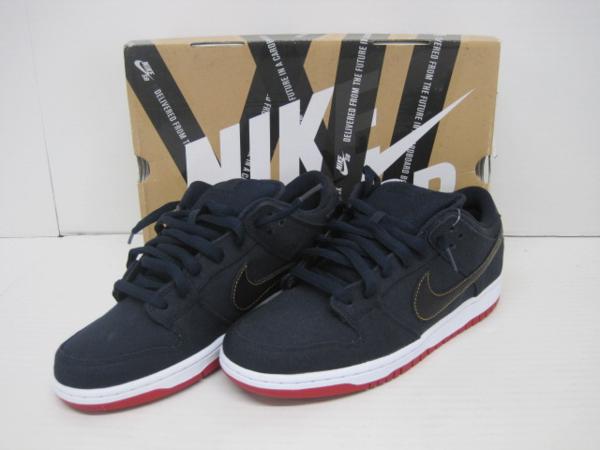 NIKE×LEVI'S DUNK LOW PRO PREMIUM SB 573901-447 靴◇UT35