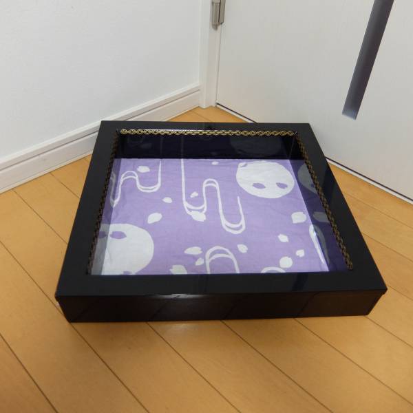 中村宗悦 高台寺蒔絵 天然木 炉縁 共箱 木製漆器 美術品・アンティーク