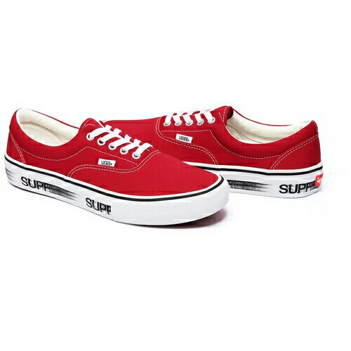 正規ONLINE購入16ss supreme vans motion logo era red 27.5cm