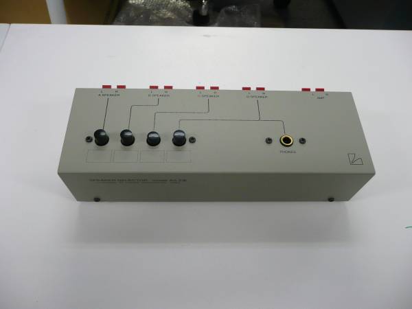 LUXMA　(ラックスマン　 スピーカー セレクター AS-5Ⅲ　AS-III 家電、AV、カメラ スピーカー