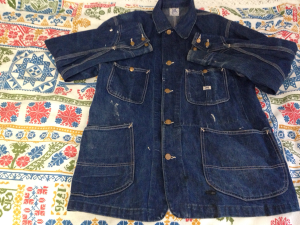 50s Lee 91-J デニムカバーオール★ビンテージ ワークジャケット