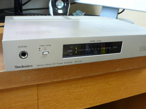 パワーアンプ/ Technics（松下）/ SE-C01/ ジャンク 【公式通販】