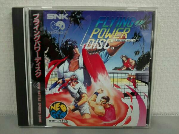 激安」フライングパワーディスク ネオジオCD