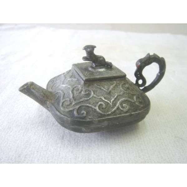 書道　硯　文房具　骨董：　水滴　角型　習字道具　：　あ・買得