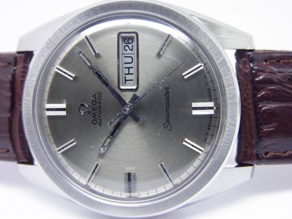☆オメガ　シーマスター　Cal.752　自動巻時計　渦巻き文字盤