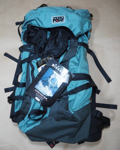 モンベル 新品90年代ZERO POINTモンベルALPINE PACK 50，60ゼロポイント