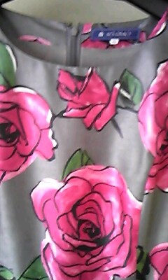 エムズグレイシー華やかバラ柄ＯＰ42・マギー