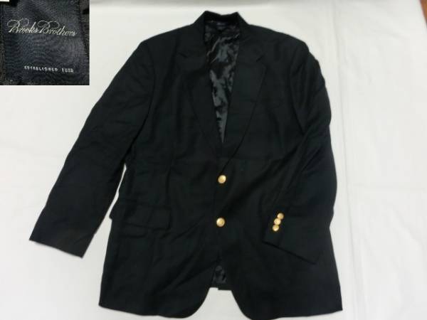 イタリー製ブルックスブラザーズカシミヤ混テーラードジャケット