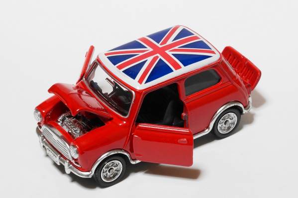 トミカダンディ モーリス ミニクーパーS MK-1　日本製 1/43