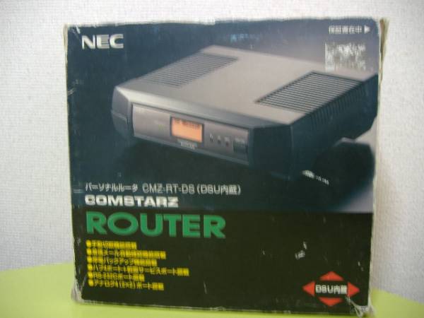 【NEC COMSTARZ CMZ-RT-DS ISDNルータ　初期化済】