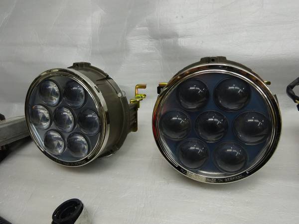 1円 点灯OK F50シーマ バルカン ヘッドライト ガトリング 流用