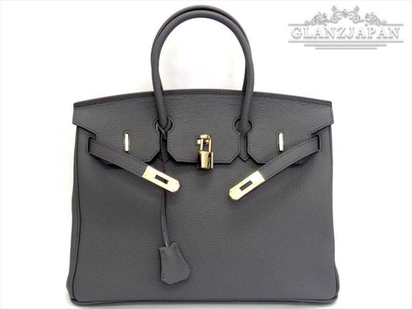 CL30*限定入荷*本革*灰色*高級大人デザイン*鍵付きハンドバッグ