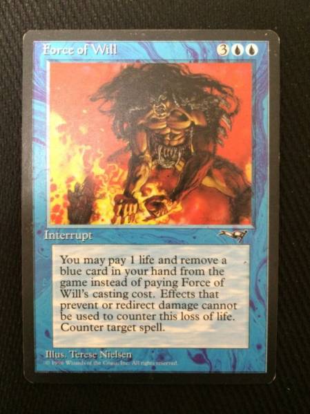 ALL Force of Will 英/#8 EX MTG of Force Will (English) | (SOA