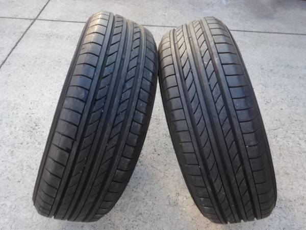 B198 185/60R15 185/60-15 185-60-15 BluEarth E50 中古2本