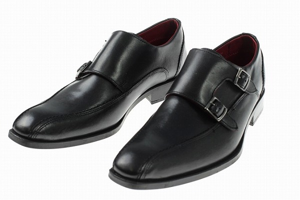 ◆4559◆ステファノロッシ 天然皮革レザービジネスシューズ24.5