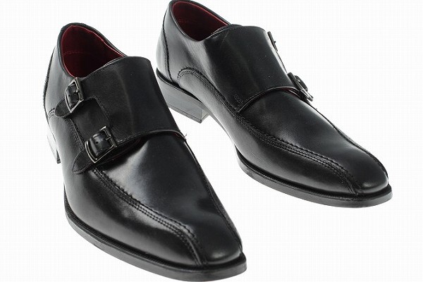 ◆4559◆ステファノロッシ 天然皮革レザービジネスシューズ24.5