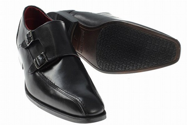 ◆4559◆ステファノロッシ 天然皮革レザービジネスシューズ24.5