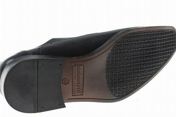 ◆4559◆ステファノロッシ 天然皮革レザービジネスシューズ24.5