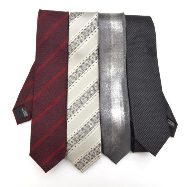 5351 POUR LES HOMMESプールオム*シルクネクタイ4本セット