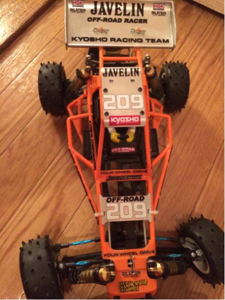 京商ジャベリン美品 オプション多数 京商 KYOSHO ジャベリン