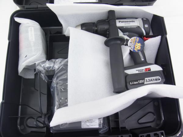 ★未使用★パナソニック 18V振動ドリルドライバ EZ7950LR2S-H