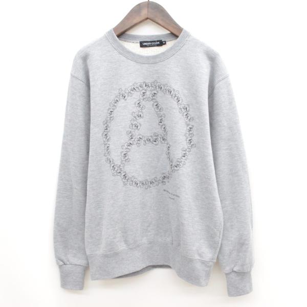 15AW美品UNDERCOVERアンダーカバーCIRCLE A BEARベアスウェットS