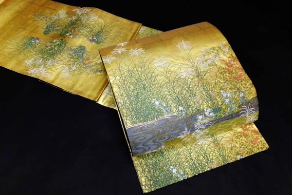 （abc)引箔 琳派模様　袋帯 881-28