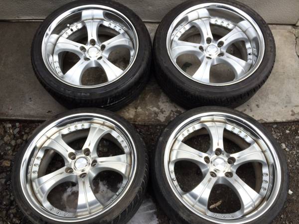 深リム Work EuroLine KH 18×8JJ+40&9JJ+15 5H114.3 4本833 深リム Work EuroLine KH 18×8JJ+40&9JJ+15 5H114.3 4本833
