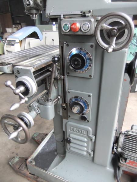 元祖名機　激レア！DECKELデッケル 万能フライスFP-1◆理研RTM-2