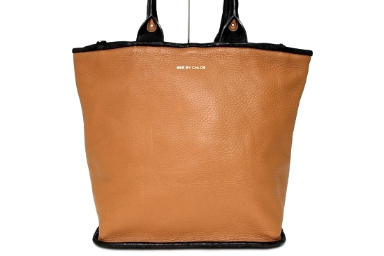 1円～ 美品 SEE BY CHLOE シーバイクロエ レザー トート バッグ