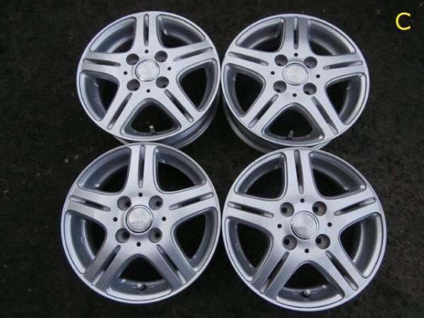 軽自動車～社外 13インチアルミ LTタイヤ対応 4H 100PCD +43