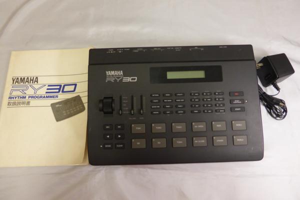 美品 YAMAHA RY30 Rhythm Programmer 取説 希少 RY30 ヤマハ YAMAHA リズムマシン 希少 美品 シーケンサー Rhythm