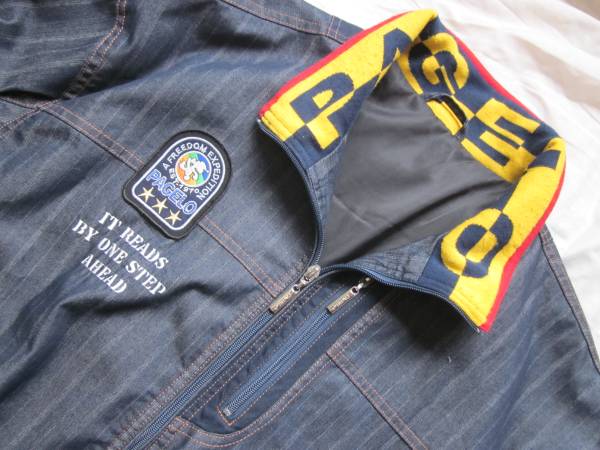 アンジェロ パジェロ デニム セット アップ Ｗ ８８ 刺繍 LL 良