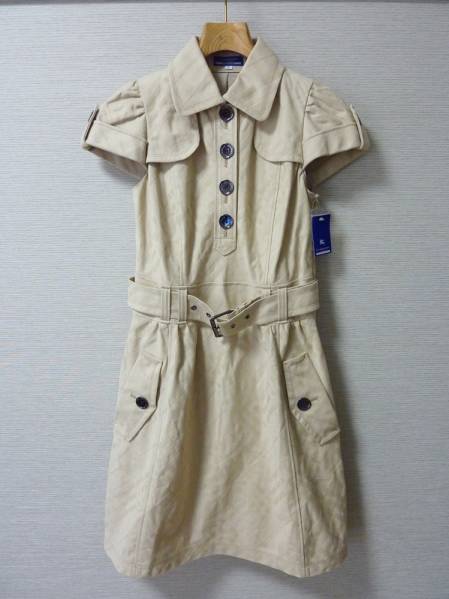 バーバリー ブルーレーベル ワンピース Burberry ブルーネオン柄