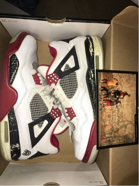 AIR JORDAN RETRO 4/NIKEジョーダンNBAナイキMARSマーズSPIKELEE