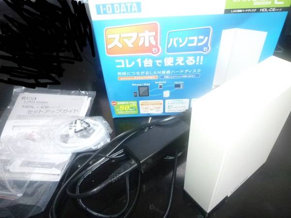 I・O DATA LAN&USB接続対応ハードディスク HDL-CE3.0S NAS3TB