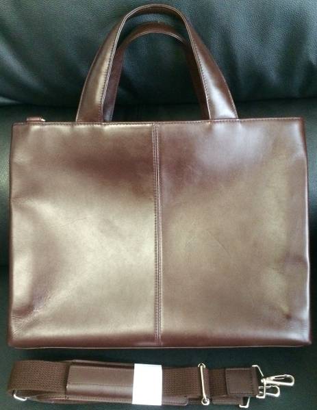 新品未使用タグTRION トライオン ブリーフケース レザー バッグ